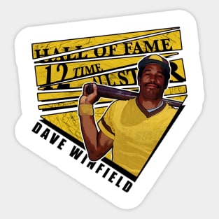 Dave Winfield San Diego Chopped Sticker